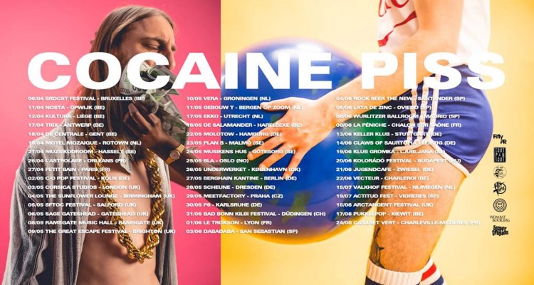 Cocaine piss – tour dates ! Cocaine piss – tour dates !